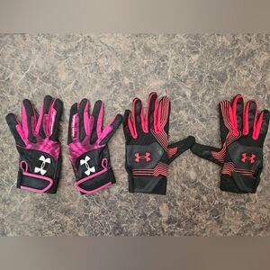 Under Armour youth hitting gloves
